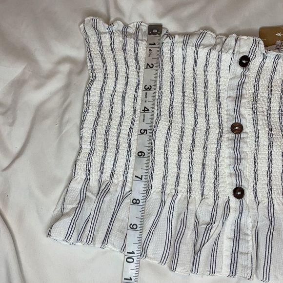 EM & ELLE BOUTIQUE STRIPED BANDEAU TOP NWT - Picture 12 of 12